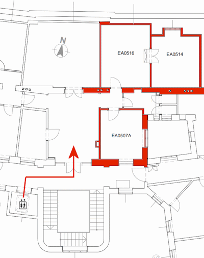 Plan of the building